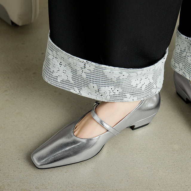 Opulessa Ebonique Elevate Slingbacks