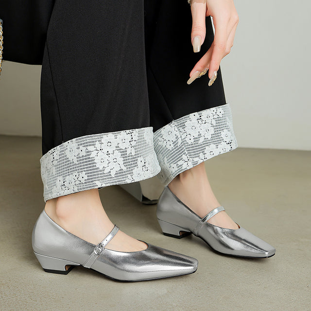 Opulessa Ebonique Elevate Slingbacks