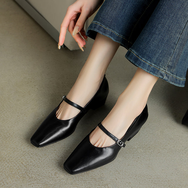 Opulessa Ebonique Elevate Slingbacks