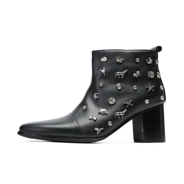Opulessa Glam Zipper Boots