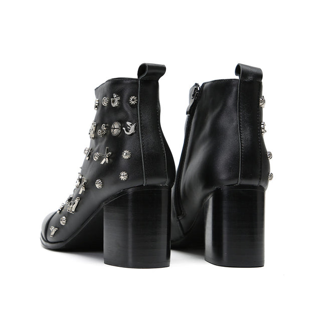 Opulessa Glam Zipper Boots