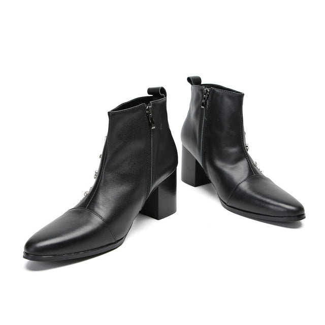 Opulessa Glam Zipper Boots