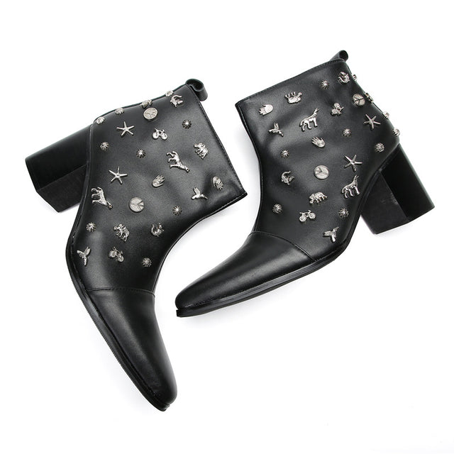 Opulessa Glam Zipper Boots