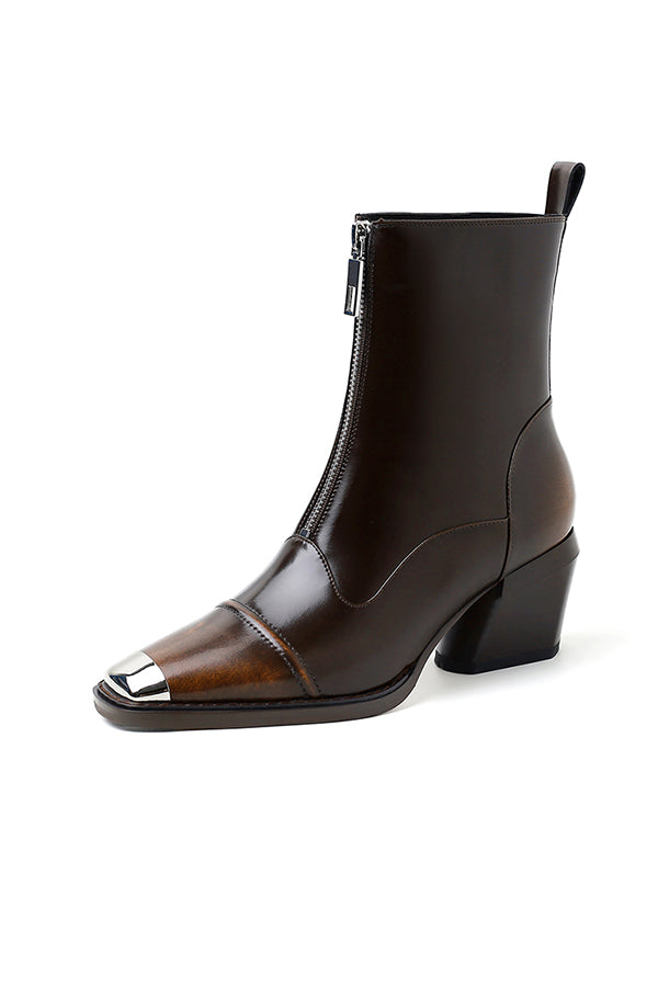 Diamoré Zip Ankle Boots
