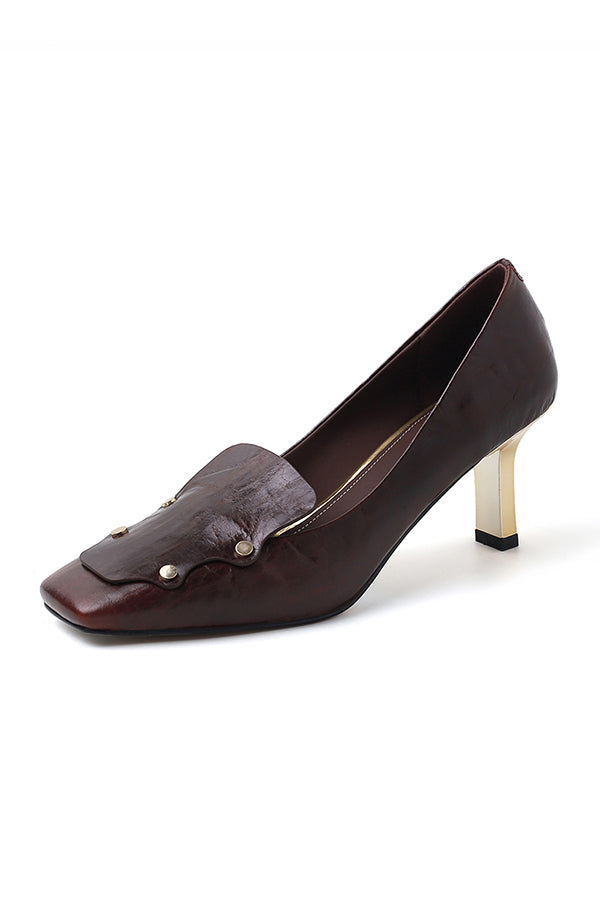 Veltique Business Slip Heels