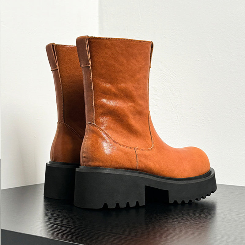 Luxestra Aureline Zippered Boots