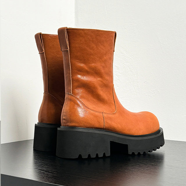 Luxestra Aureline Zippered Boots