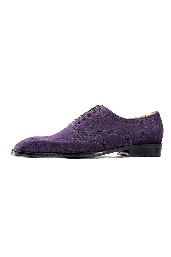 Veltoria LuxeLace Suede Dress Shoes