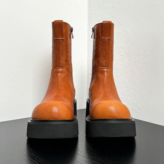 Luxestra Aureline Zippered Boots