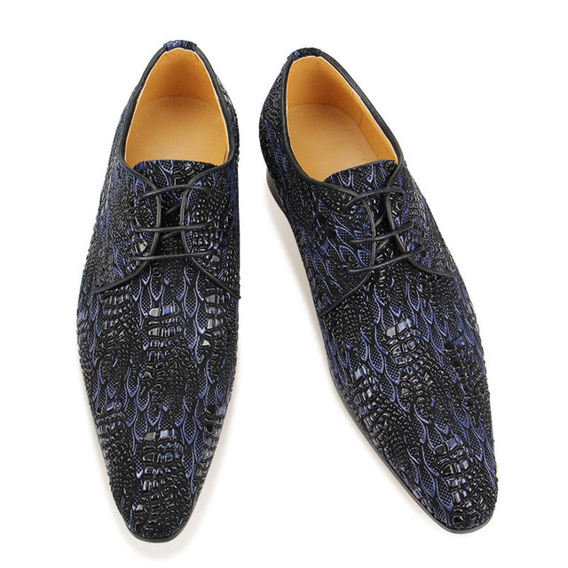Diamoré Ebonique Buckled Oxfords