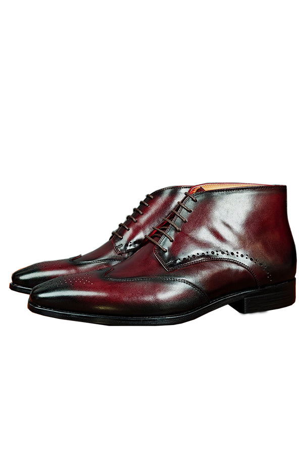 Serpatura Lace-Up Dress Boots