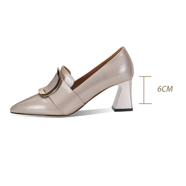 Veltique Luxe Croctex Glide Heels