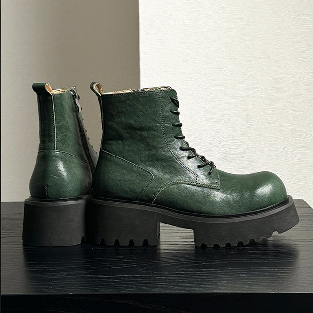 Veltique Slip Dress Boots