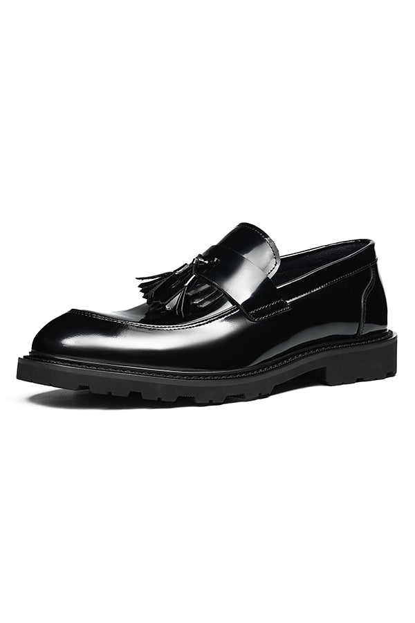 Veltique Snakara Tassel Dress Loafers