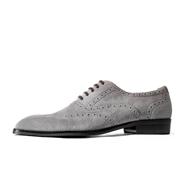 Veltoria LuxeLace Suede Dress Shoes