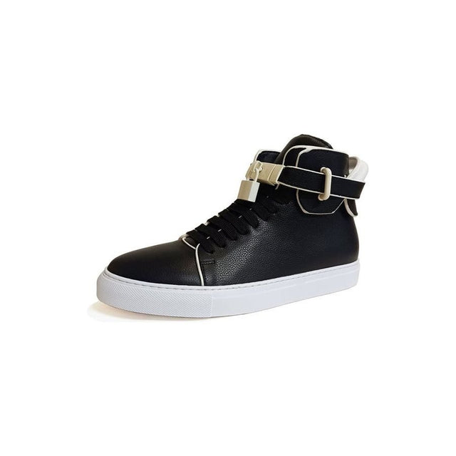 Zenith High-Top – Black Smooth
