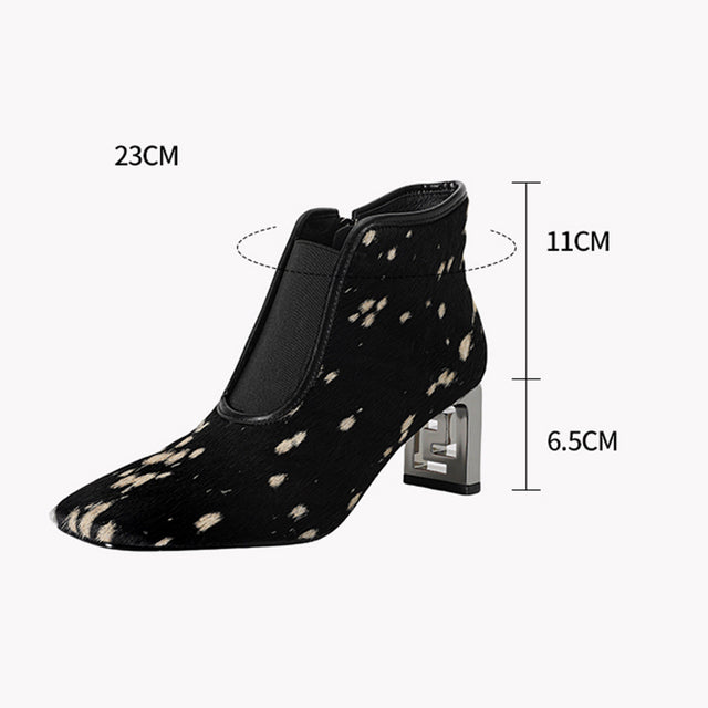 Ebonique Office Ankle Heels