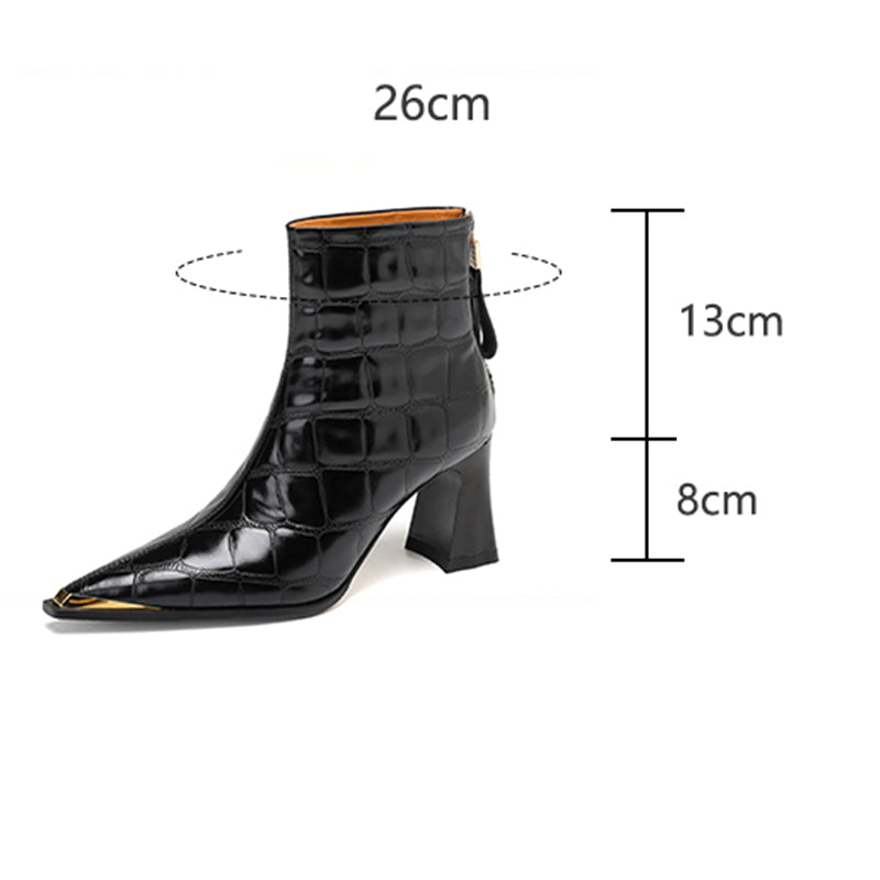 Auburnyx Couture Pointed Toe Event Boots