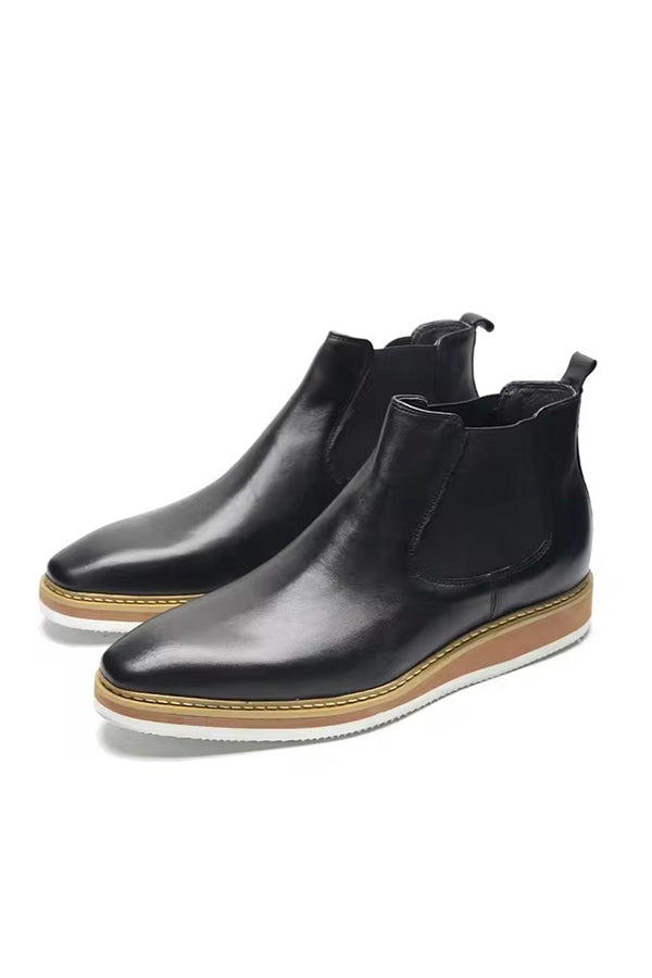 Veltique Elegant Slip-On Boots