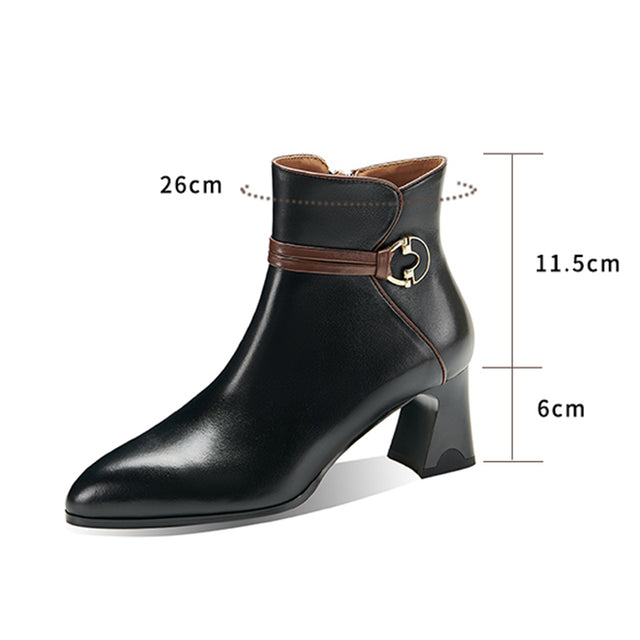 Veltique Croc Ankle Elegance