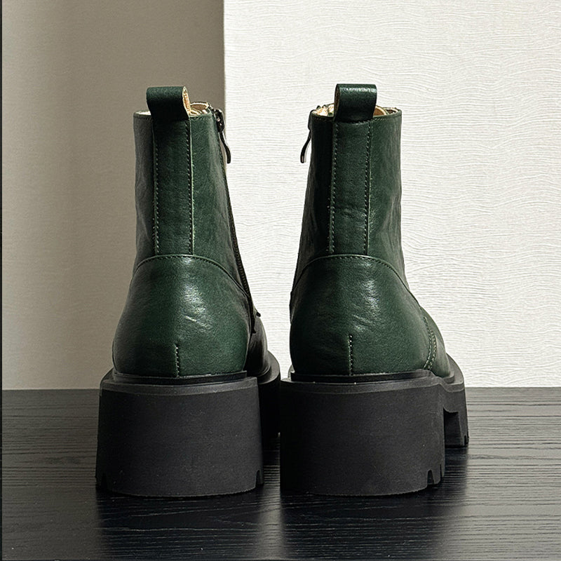 Veltique Slip Dress Boots