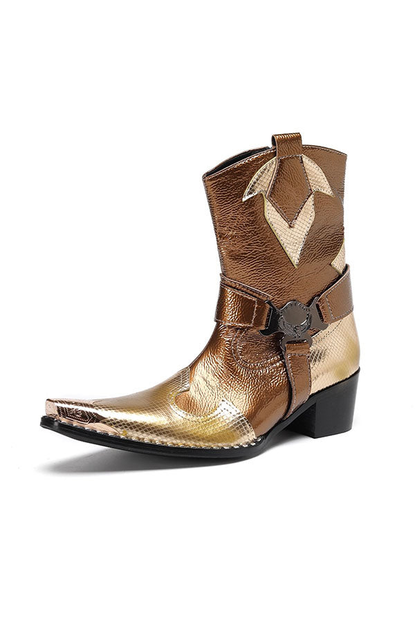 Opulessa Signature Event Metal Head Boots