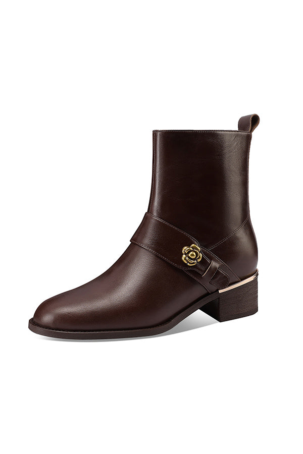 Opulessa Vintage Elegance Work Boots