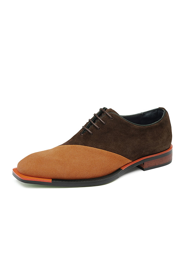 Aurastyle Ebonique Leather Brogues