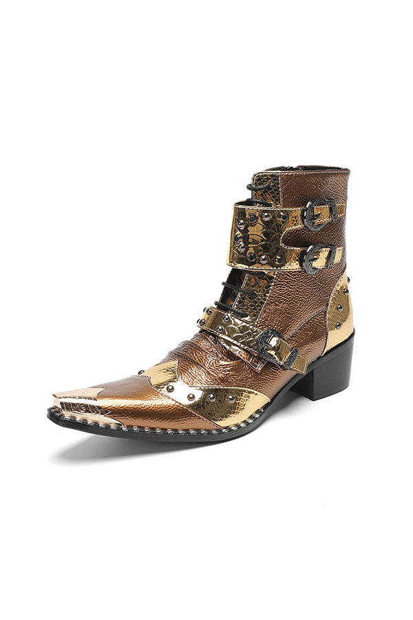 Opulessa Signature Event Metal Head Boots