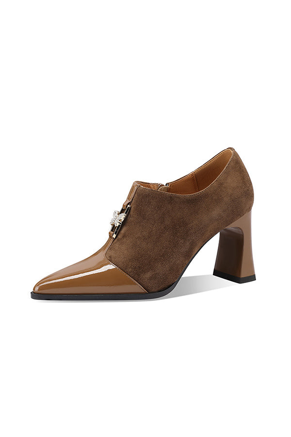 Chic Veltique Graceful Heel Slides