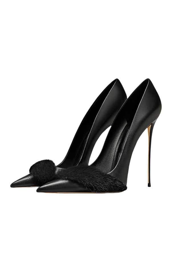 Luxotica Glimmer  Pointed Chic Heels