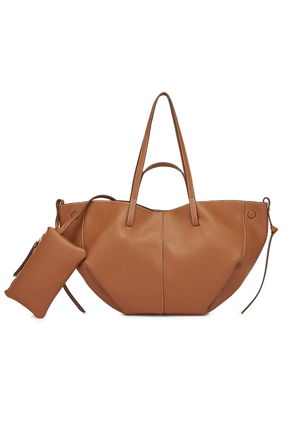 Veltique Leather Shoulder Bag