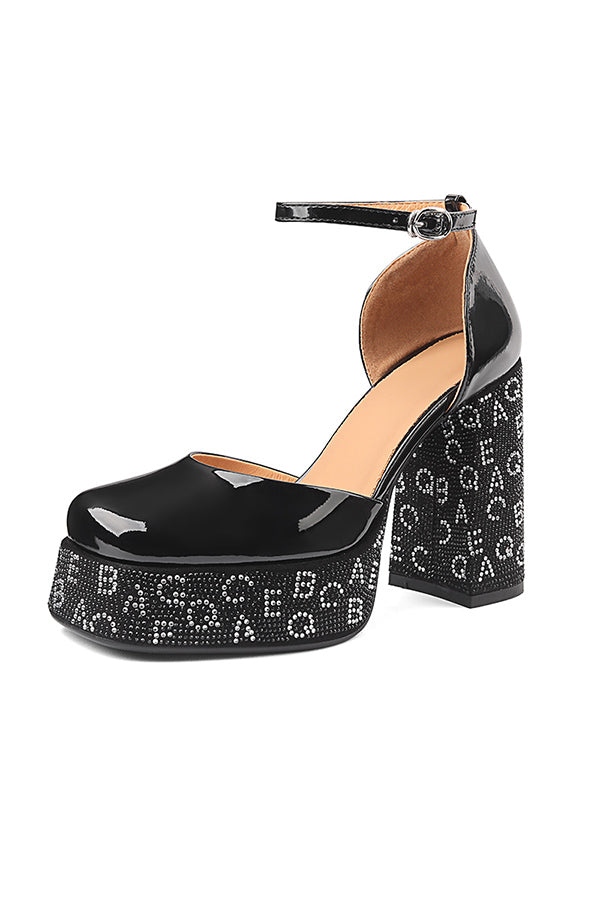 Dracavant Event Croctex Platform Heels