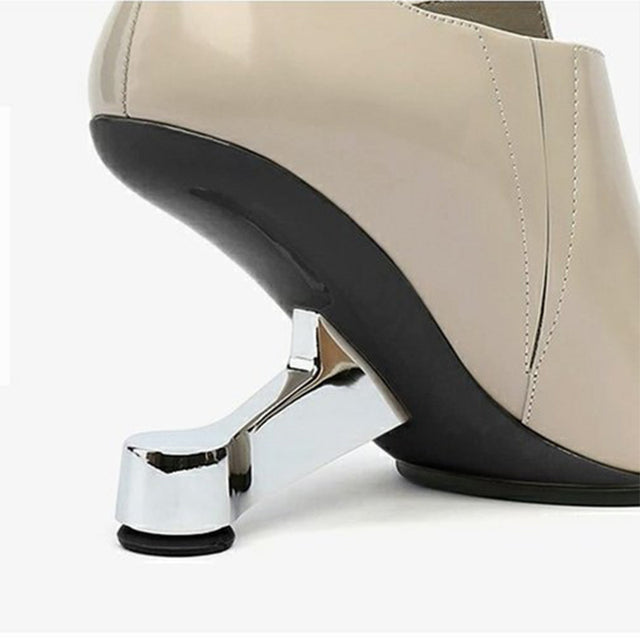 Opulessa Crocodile Office Heels