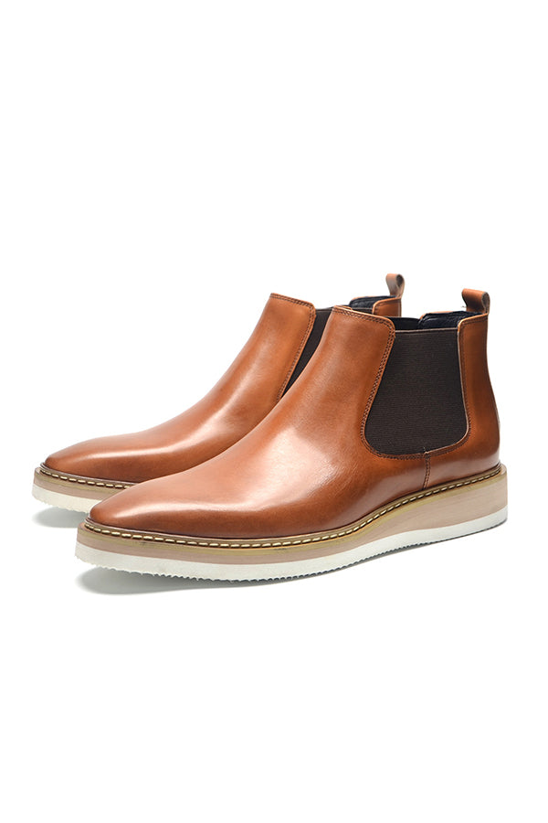 Veltique Elegant Slip-On Boots