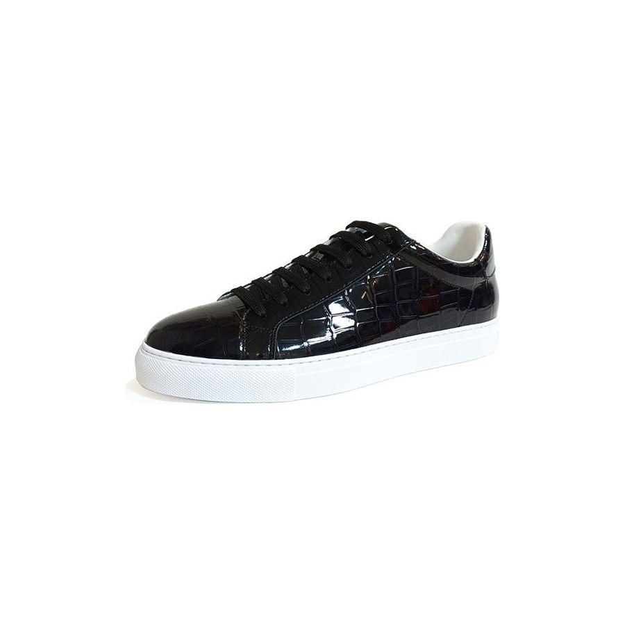 Vault Low-Top – Glossy Black