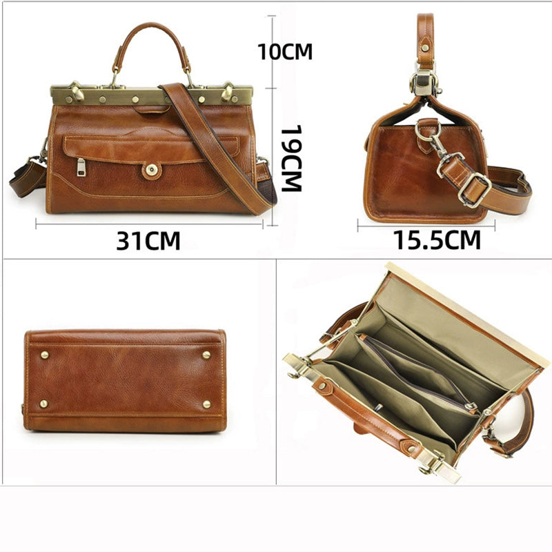 Serpatura Office Zip Crossbody Bag