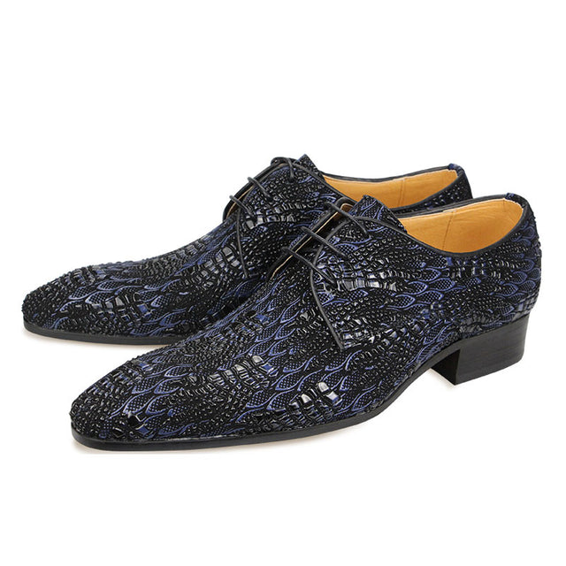 Diamoré Ebonique Buckled Oxfords