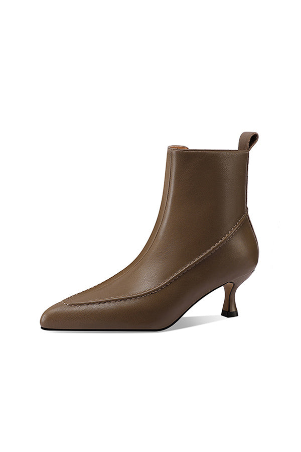 Veltique Sleek Zip Boots