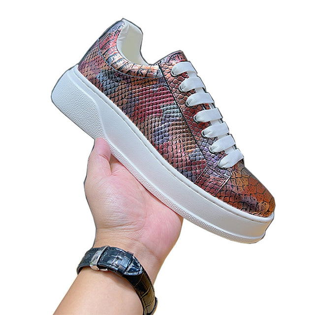 Vault Low-Top – Snake Red
