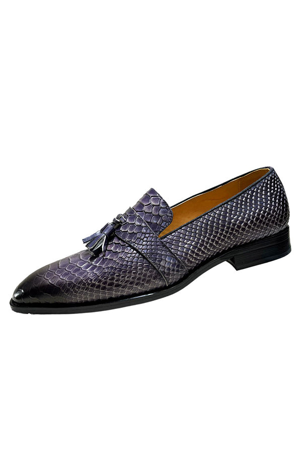 Ebonique  Croctex Elegant Slip-ons