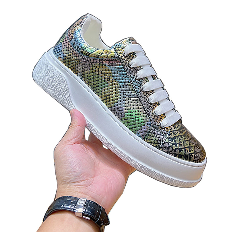 Vault Low-Top – Snake Green