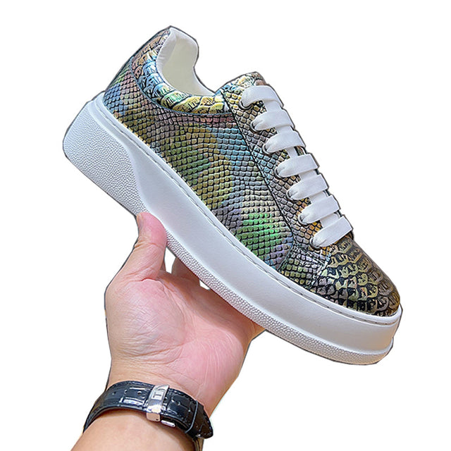 Vault Low-Top – Snake Green