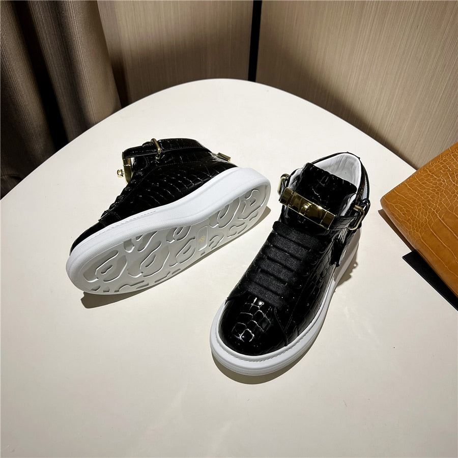 Sovereign High-Top – Glossy Black