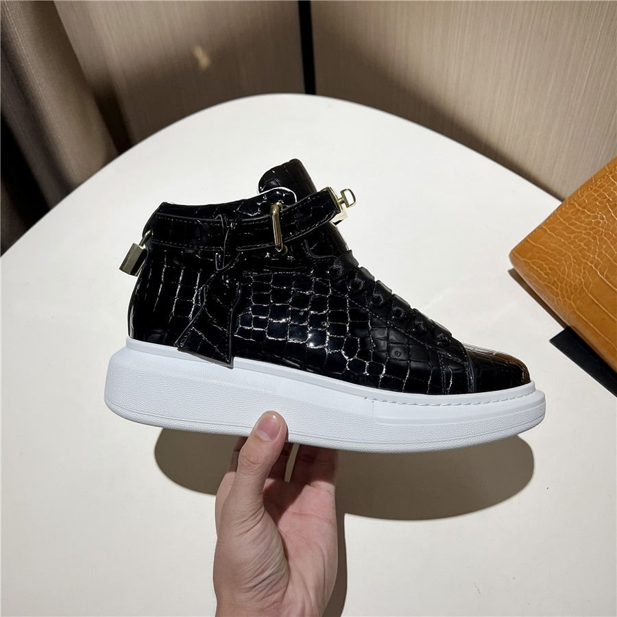 Sovereign High-Top – Glossy Black
