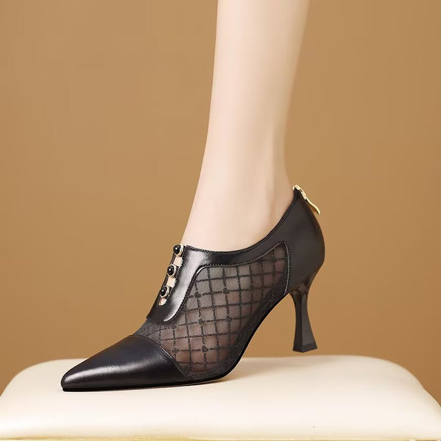 Sculpted Stride With Fierce Avant-Glam Spin