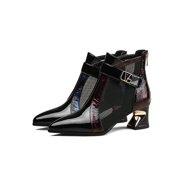 Auburnyx Silvareign Ankle Boots