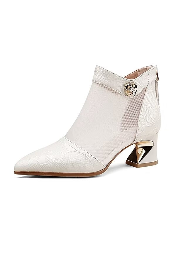 Zephyrique Glam Zipper Boots