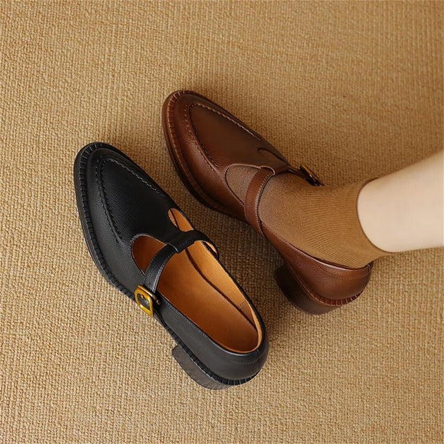 Opulessa Buckled Elegance Pumps