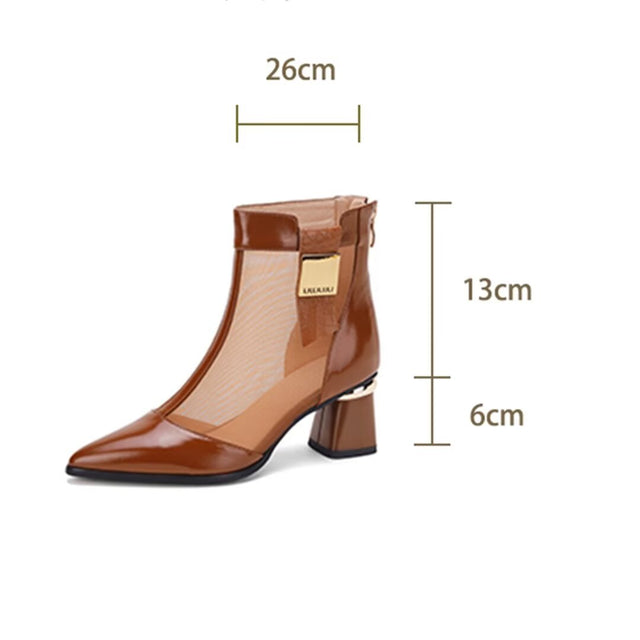 Veltique Luxe Ankle Booties